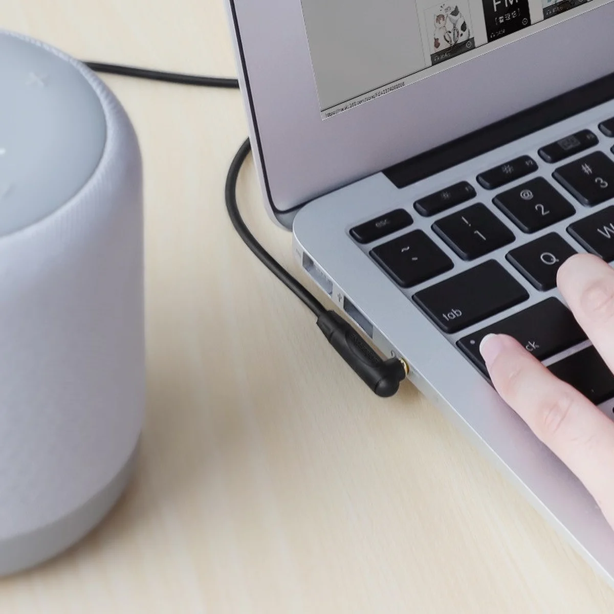 Аудио кабель Aux Borofone BL4 (2m) Черный