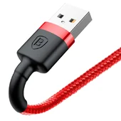 Дата кабель Baseus Cafule Lightning Cable 1.5A (2m) Красный / Черный