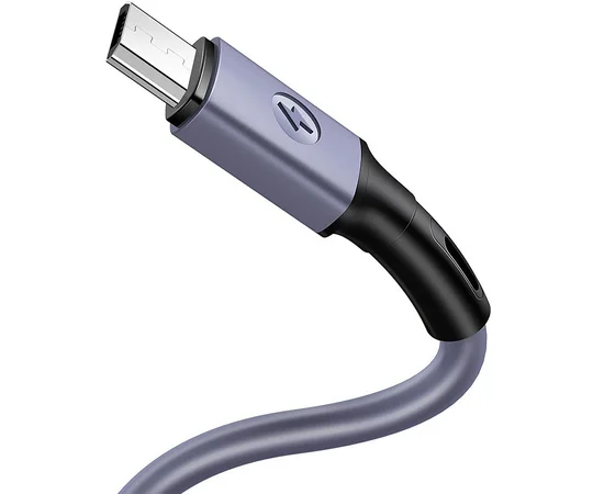 Дата кабель USAMS US-SJ435 U52 USB to MicroUSB (1m) Фиолетовый