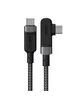 Дата кабель Acefast C5-03 USB-C to USB-C 100W right angled aluminum alloy (1m) Black