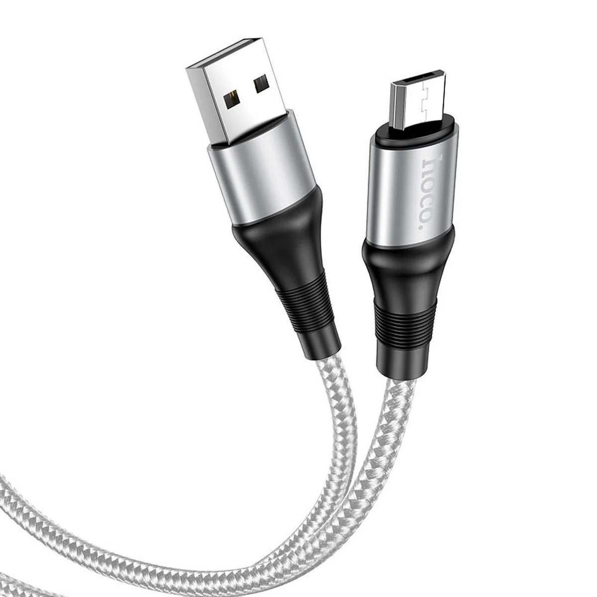 Дата кабель Hoco X50 "Excellent" USB to MicroUSB (1m) Сірий