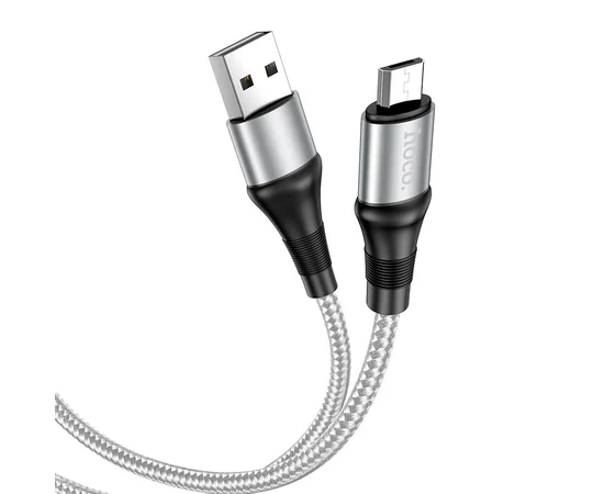 Дата кабель Hoco X50 "Excellent" USB to MicroUSB (1m) Серый