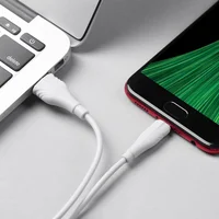 Дата кабель Borofone BX18 Optimal USB to MicroUSB (1m) Белый