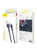 Дата кабель Baseus Cafule Lightning Cable 1.5A (2m) (CALKLF-C) Золотой / Синий