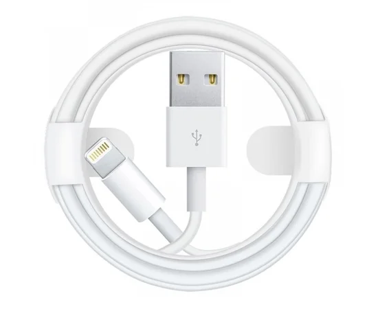 Дата кабель Foxconn для Apple iPhone USB to Lightning (AA grade) (1m) (box) Белый