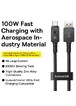 Дата кабель Baseus Unbreakable Series Fast Charging USB to Type-C 100W 1m (P10355801111-0) Black