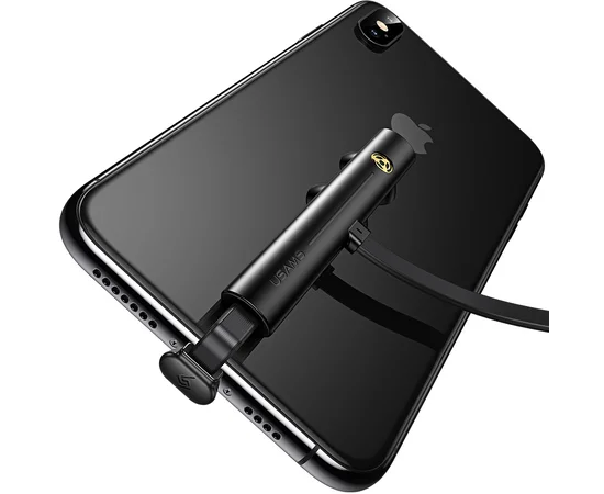 Дата кабель Usams US-SJ379 U39 Gaming USB to Lightning (1.2m) Черный