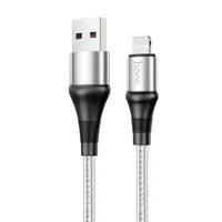 Дата кабель Hoco X50 "Excellent" USB to Lightning (1m) Серый