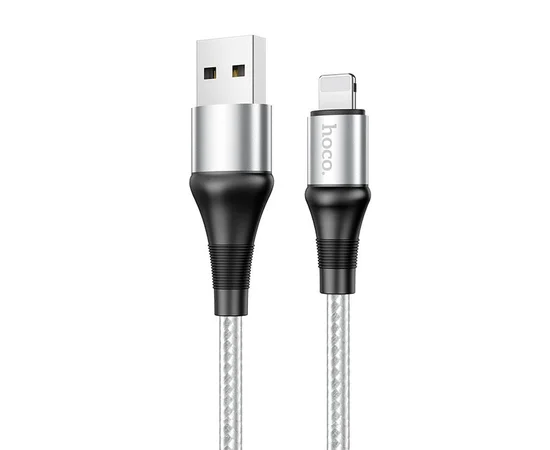 Дата кабель Hoco X50 "Excellent" USB to Lightning (1m) Серый