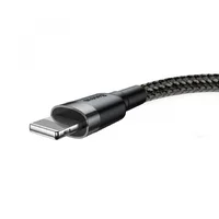 Дата кабель Baseus Cafule Lightning Cable Special Edition 1.5A (2m) (CALKLF-H) Серый
