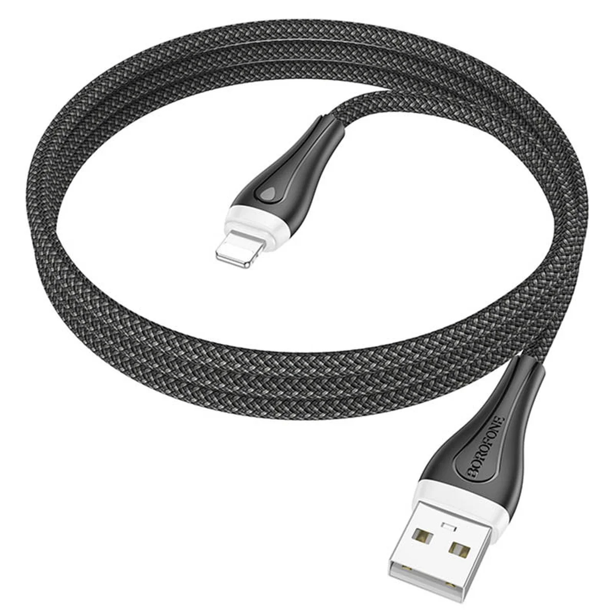 Дата кабель Borofone BX100 Advantage USB to Lightning Black