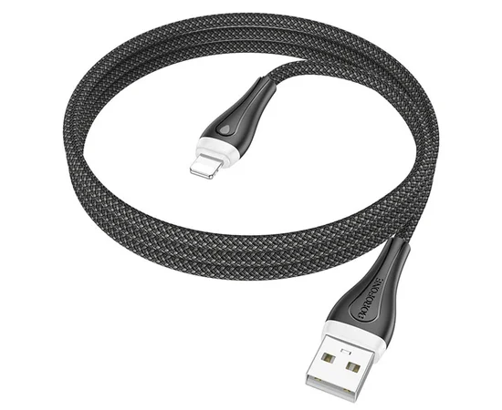 Дата кабель Borofone BX100 Advantage USB to Lightning Black