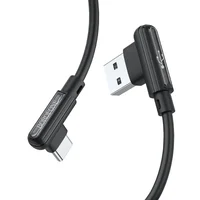 Дата кабель Borofone BX58 Lucky USB to Type-C (1m) Черный