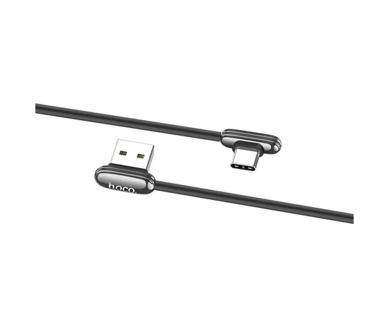 Дата кабель Hoco U60 "Grand" Type-C (1.2m) Серый