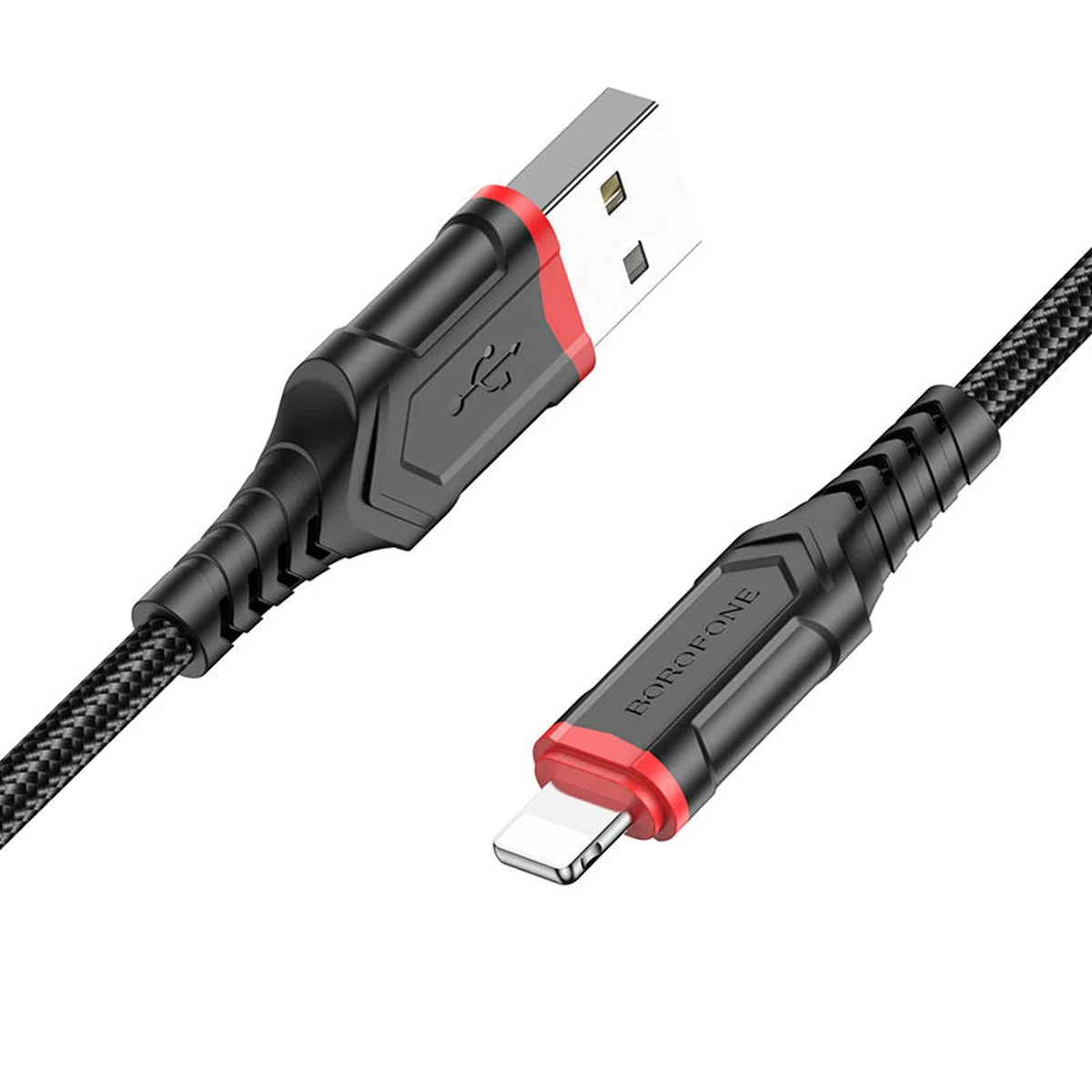 Дата кабель Borofone BX67 USB to Lightning (1m) Чорний