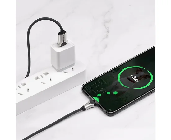 Дата кабель Hoco U67 "Soft Silicone" Type-C (1.2m) Черный