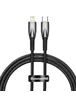 Дата кабель Baseus Glimmer Series Fast Charging Data Cable Type-C to Lightning 20W 1m (CADH000001) Black