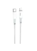 Дата кабель Hoco X70 Ferry PD Type-C to Lightning (1m) Белый