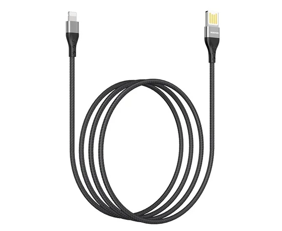 Дата кабель Borofone BU11 Tasteful USB to Lightning (1.2m) Черный