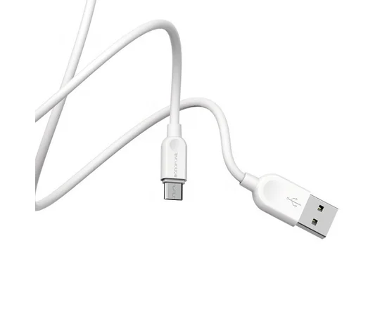 Дата кабель Borofone BX14 USB to MicroUSB (2m) Белый