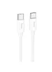 Дата кабель Hoco X87 Magic Type-C to Type-C PD 60W (1m) White