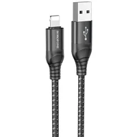 Дата кабель Borofone BX56 Delightful USB to Lightning (1m) Black