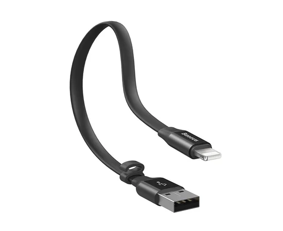 Дата кабель Baseus Nimble 2-1 Cable(Micro/Lightning) (0.23m) Черный