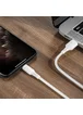 Дата кабель Borofone BX47 Coolway USB to Lightning (1m) Белый