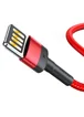 Дата кабель Baseus Cafule Lightning Cable Special Edition 2.4A (1m) (CALKLF-G) Red