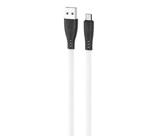 Дата кабель Hoco X42 "Soft Silicone" USB to MicroUSB (1m) Белый