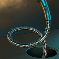 Дата кабель USAMS US-SJ425 U-Bob Series USB to Lightning Smart Power-off Cable (1.2m) Черный