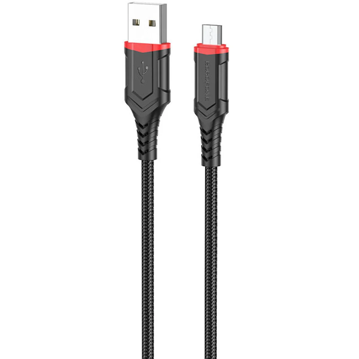 Дата кабель Borofone BX67 USB to MicroUSB (1m) Черный