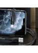 Дата кабель Usams US-SJ391 U41 Lightning Braided Data and Charging Cable 1m Черный
