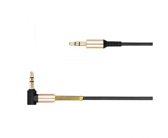 Аудио кабель Aux Hoco UPA02 (1m) Black