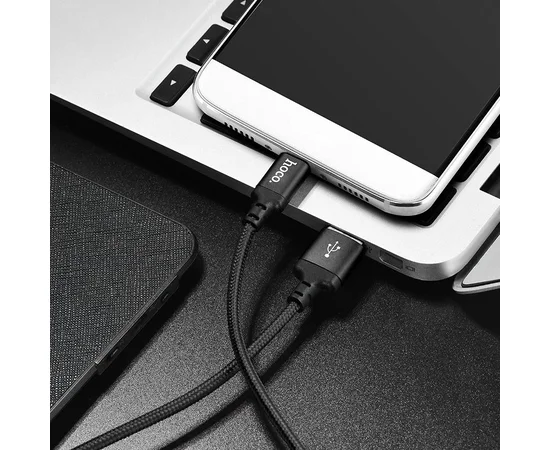 Дата кабель Hoco X14 Times Speed USB to Type-C (2m) Черный