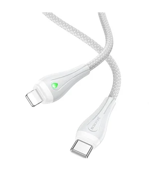 Дата кабель Borofone BX100 Advantage 27W Type-C to Lightning Gray