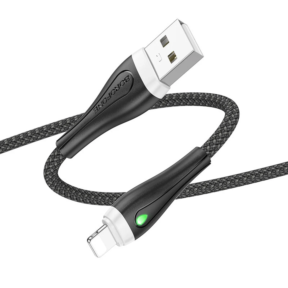 Дата кабель Borofone BX100 Advantage USB to Lightning Black