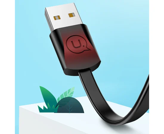 Дата кабель USAMS US-SJ201 USB to MicroUSB 2A (1.2m) Черный