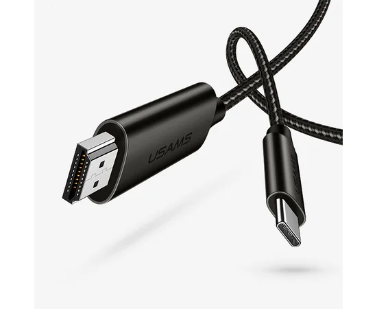Адаптер USAMS US-SJ282 U22 HDMI 4K HD to Type-C Черный