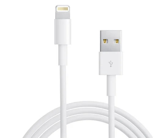 Дата-кабель для iPhone USB to Lightning 1m (box)  Белый