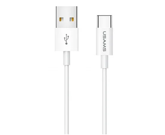 Дата кабель USAMS US-SJ285 U23 Type-C Data and Charging Cable (1m) Белый