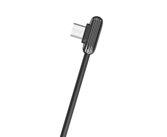 Дата кабель Hoco U60 "Grand" MicroUSB (1.2m) Серый