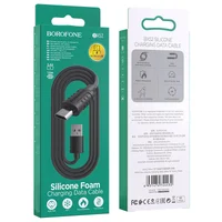 Дата кабель Borofone BX52 Airy USB to MicroUSB (1m) Черный