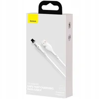 Дата кабель Baseus Zinc Magnetic Lightning 2.4A (1m) (CALXC-K) Білий