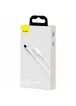Дата кабель Baseus Zinc Magnetic Lightning 2.4A (1m) (CALXC-K) Белый