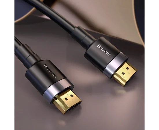 Дата кабель Baseus HDMI Cafule Series 4KHDMI Male To 4KHDMI Male (5m) Черный