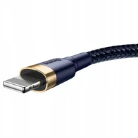 Дата кабель Baseus Cafule Lightning Cable 1.5A (2m) (CALKLF-C) Золотой / Синий