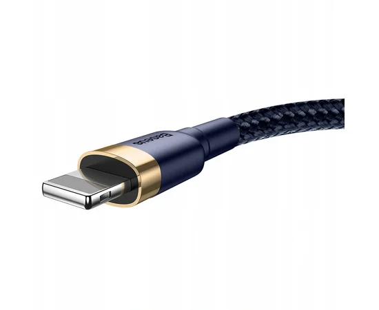 Дата кабель Baseus Cafule Lightning Cable 1.5A (2m) (CALKLF-C) Золотой / Синий