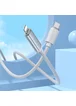 Дата кабель Hoco U127 Power Type-C to Lightning Silver / Gray