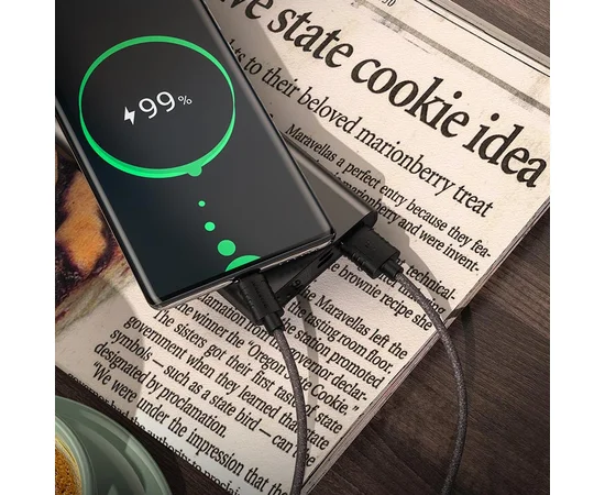 Дата кабель Borofone BX52 Airy USB to Type-C (1m) Черный